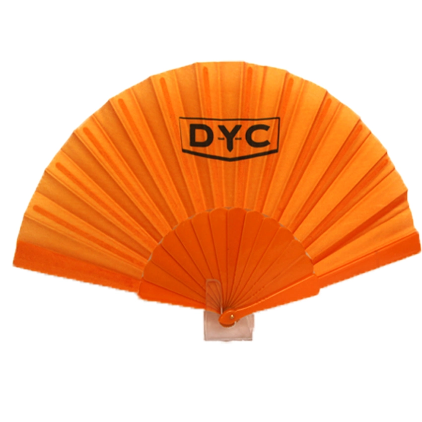 Wholesale/Supplier Manufacturing 23cm Custom Colored Plastic Rib Folding Hand Fan for Promotion Plastic Hand Fan