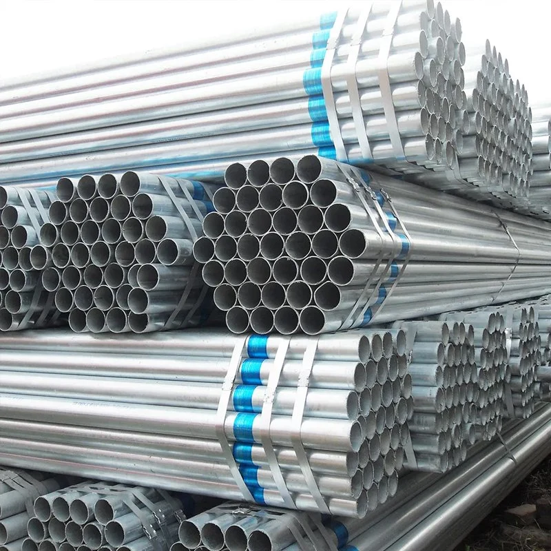 Tubo de acero estructural DX51D SGCC SPCC tubo de acero galvanizado