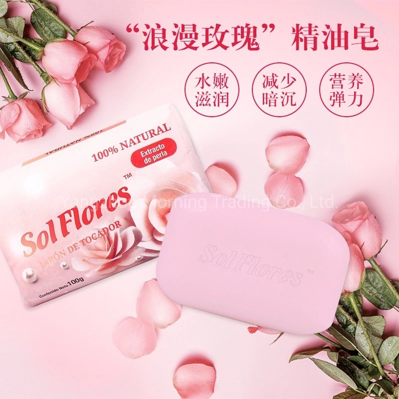 Manufacturer Wholesale/Supplier Customize Good Quality 100g Paper Soap for Skin Care, Wrapper Soap, 100g Bath Soap