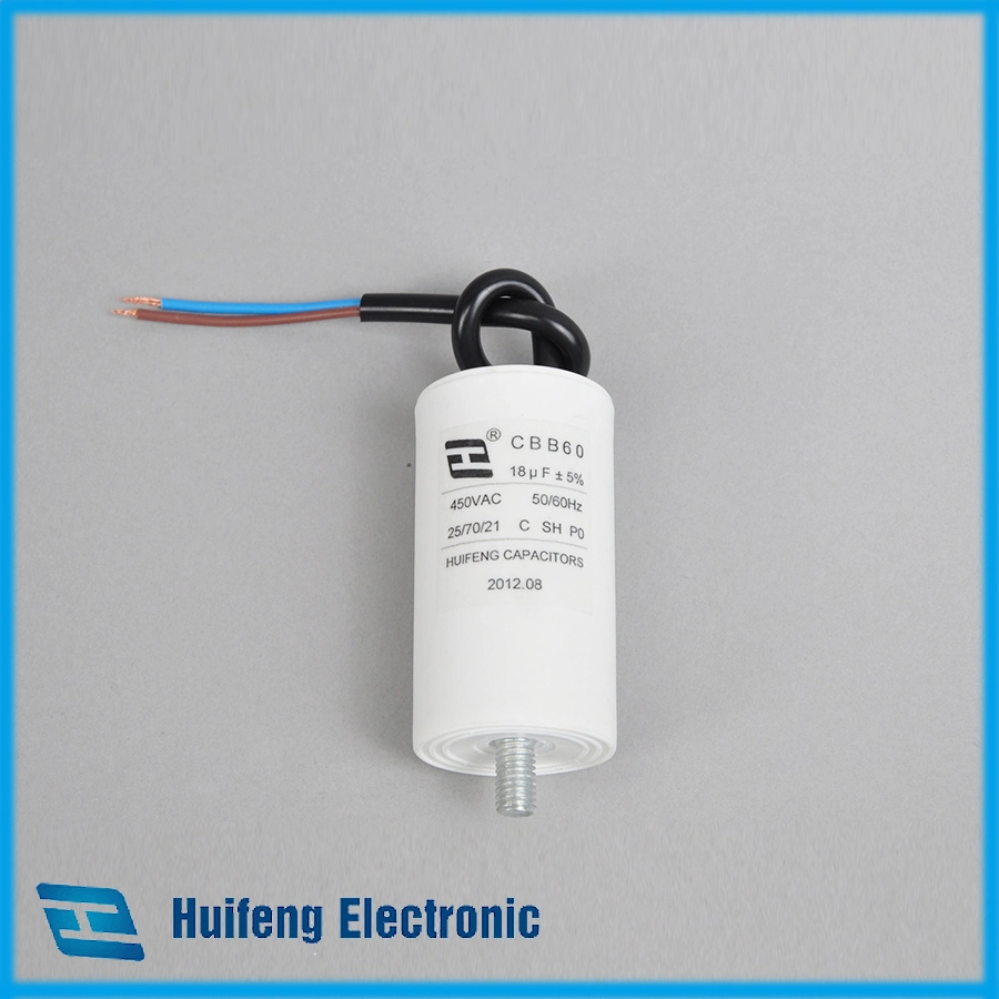 (CBB60) 250VAC 70UF Motor Run Capacitor with Pins