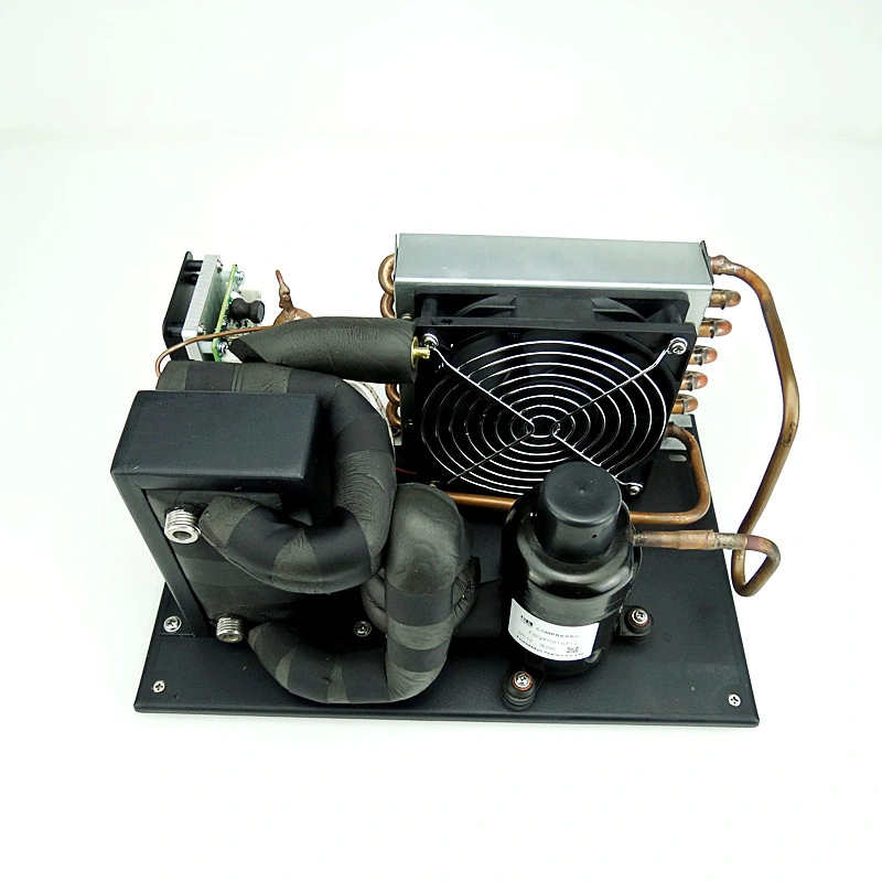 DC 12V HVAC Small Cooling System Water Chiller Module with Mini Compressor for Laboratory Cooling