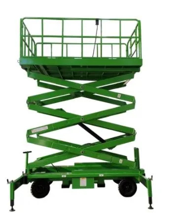 China voll elektrische 12m 15m Mobile Aerial Lift Plattform mit Hohe Qualität