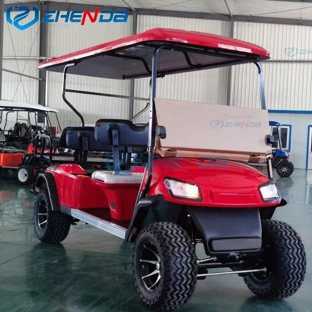 Equipado com equipamento de áudio Carro de golfe eléctrico Multifunctional Off-Road Golf Carrinho