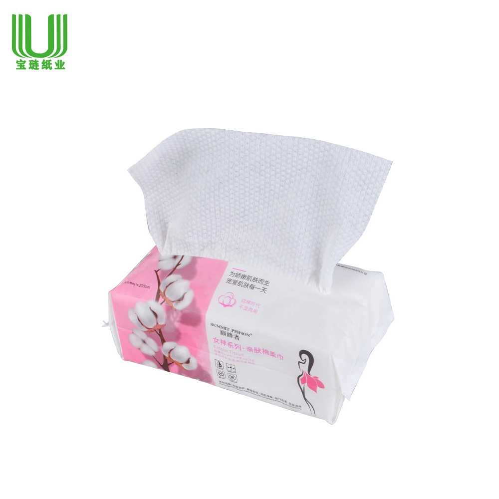 Wet and Dry Dual-Use Strong Absorbent Disposable Cotton Paper Towel Disposable Wet Wipes Beauty Face Towel