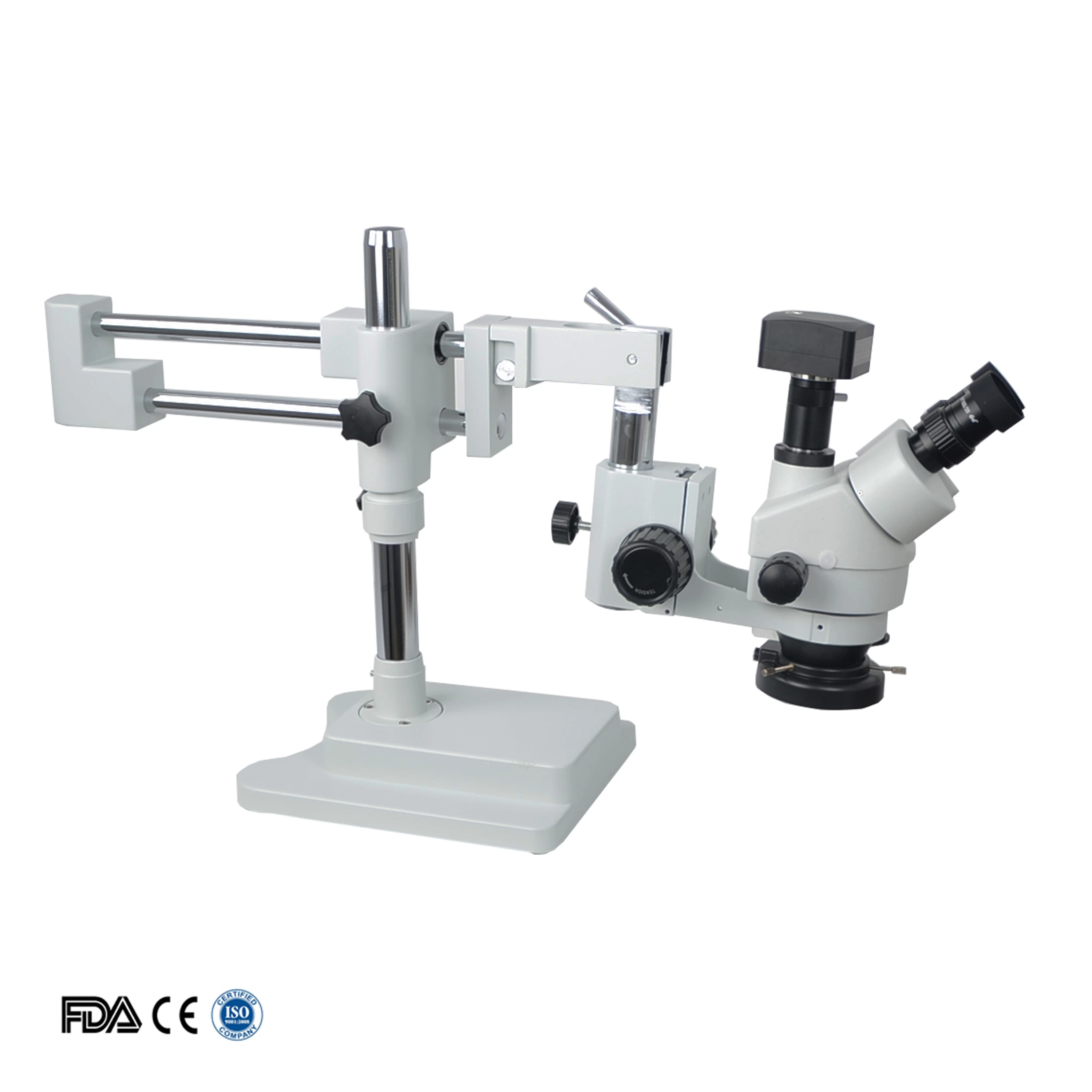 FM-Stl2 brazo articulado Soporte estéreo Zoom Boom microscopio estéreo