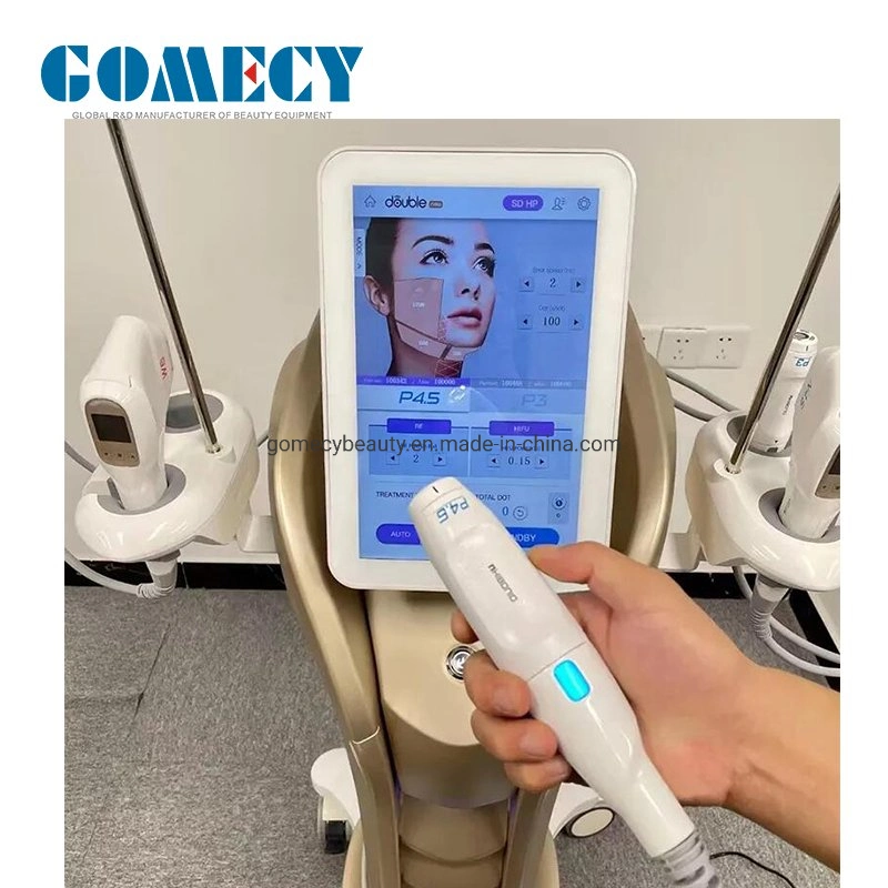 Smas Face Lifting Hifu for Anti Wrinkle Skin Tightening RF Machine