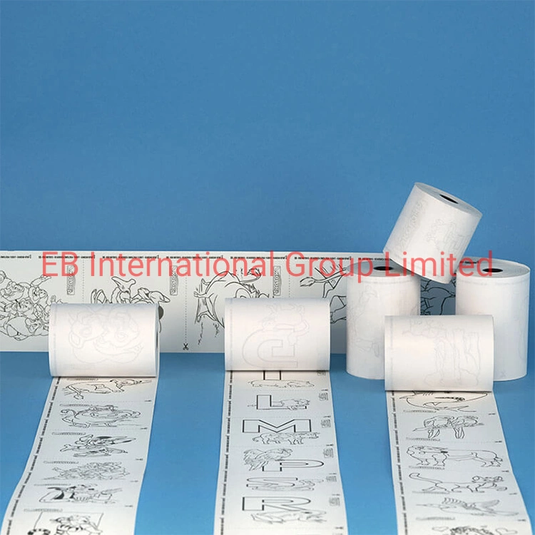 TPW-57-38-19 Custom Made Printed Paper Thermal Thermal Roll Label for Bank