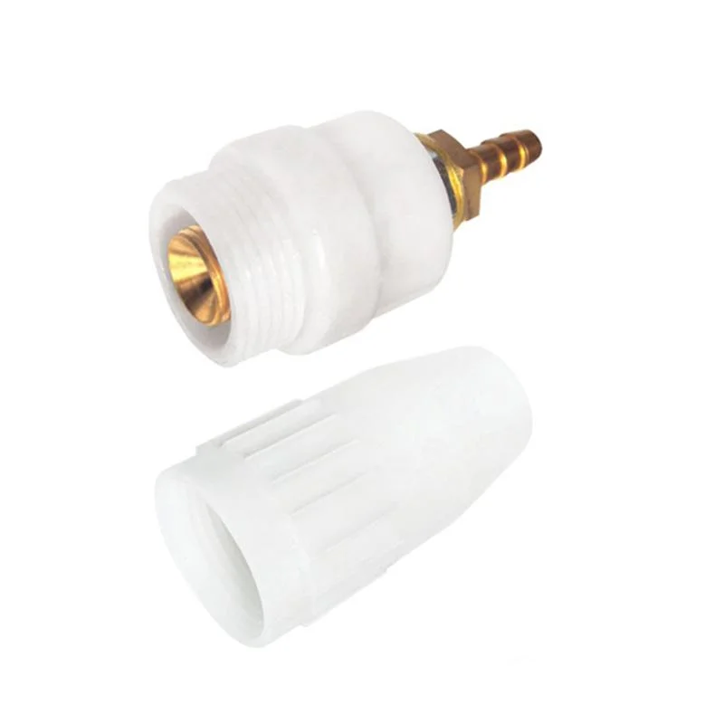 Ounuo Factory Supply Plasma Gas-Electric Connector (White)