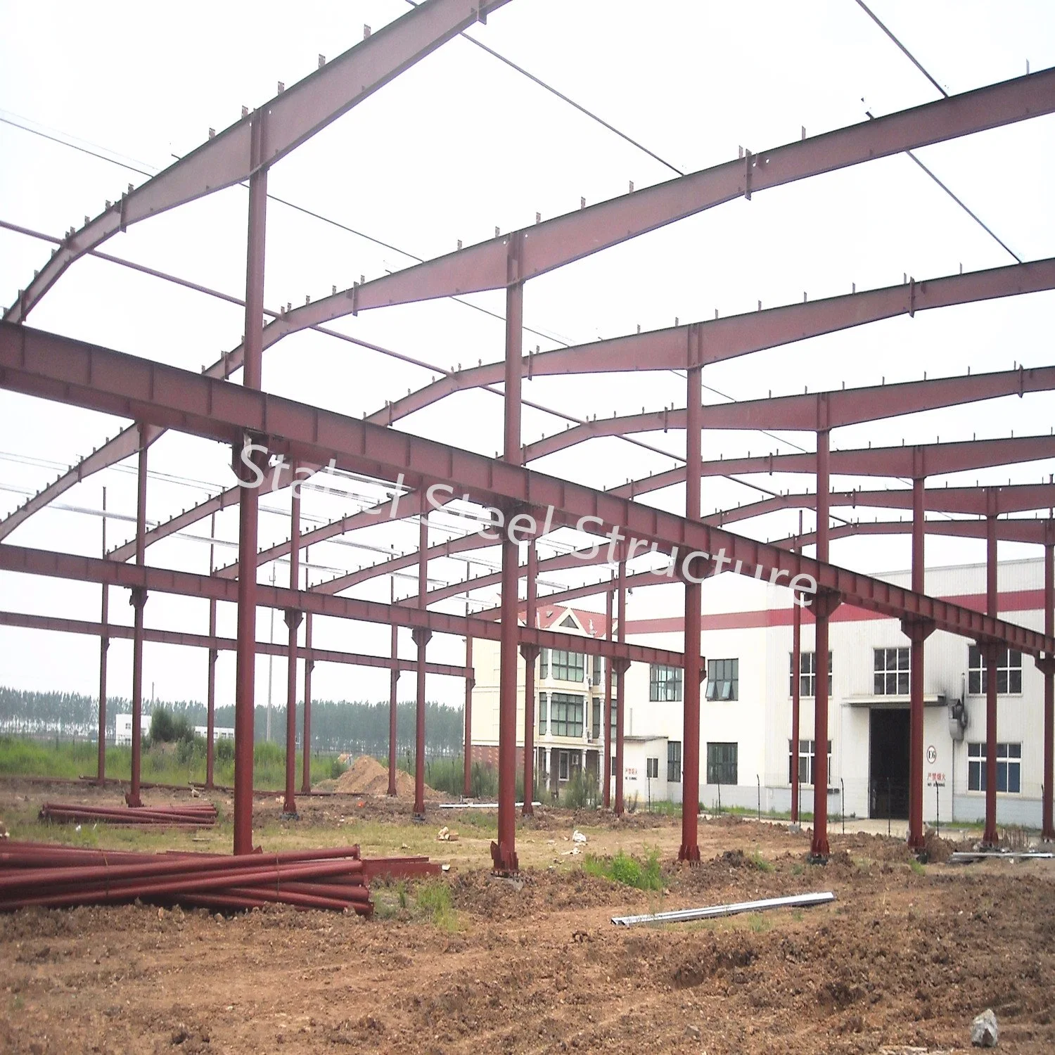 Prefabricated Warehouse Building Structural Steel Structure Frame for Industrial Building Solution