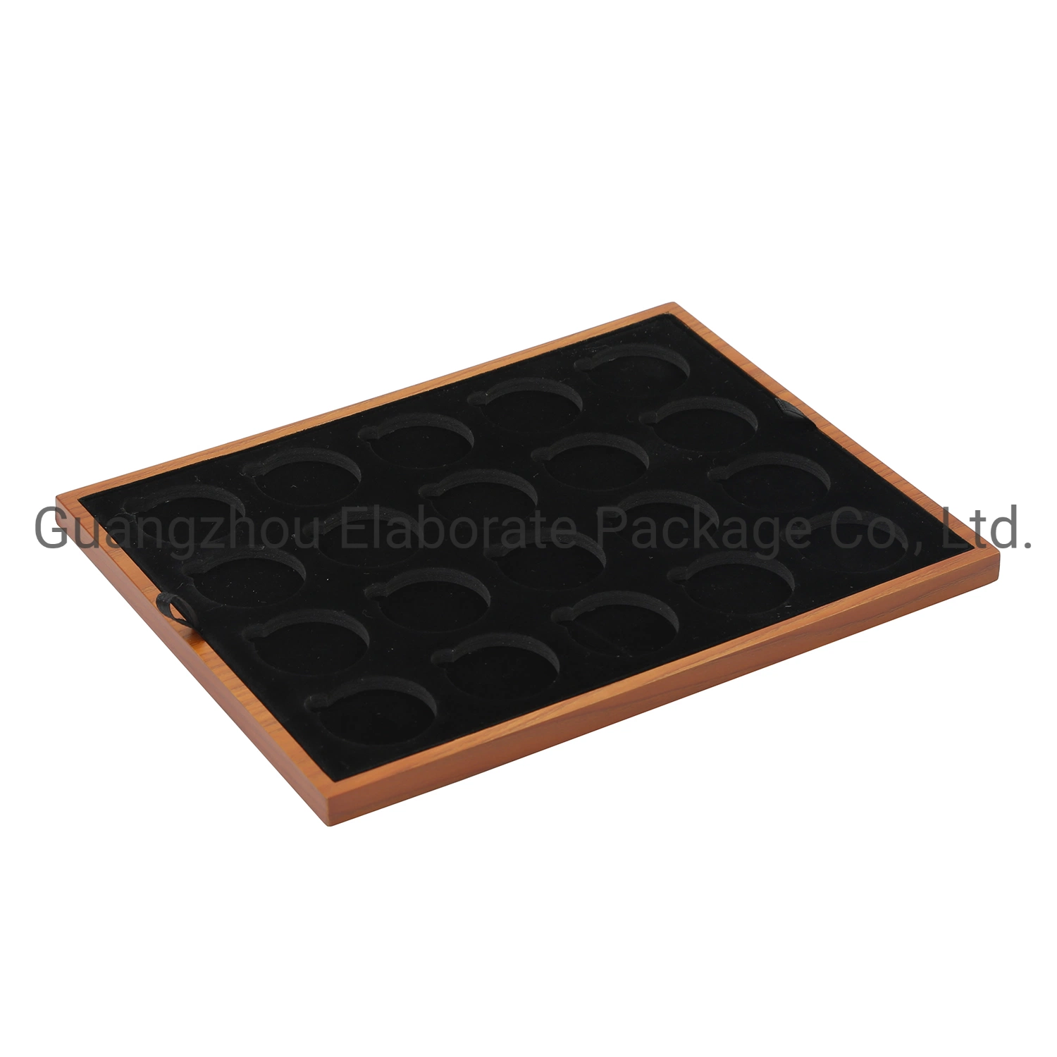 Customized Wood Medal Coin Tray Wooden Gift Display Luxury Tray