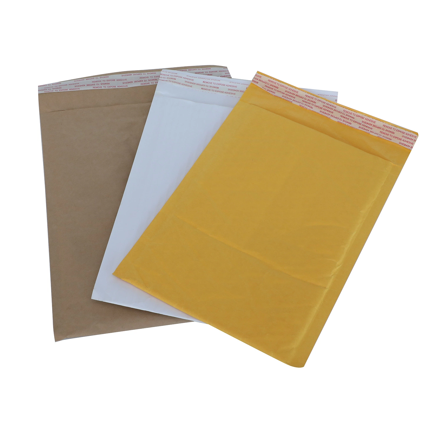 Certificado FSC Eco amigable biodegradable Corrugated Air Poly Shipping Honeycomb Papel Mailer Embalaje Kraft Bubble sobre Bolsa acolchada