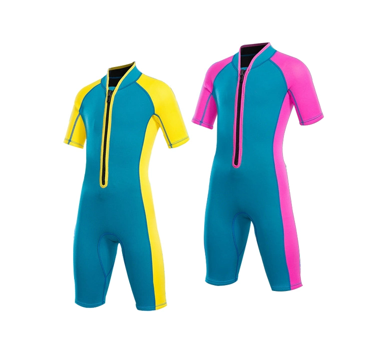 Wholesale/Supplier Girls Neoprene Kids Warm Wet Suit for Swimming Surfing