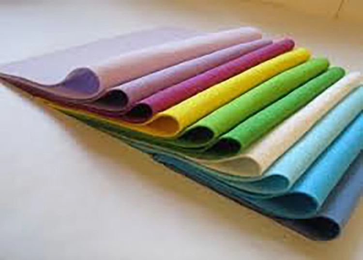 High quality/High cost performance  Polyester Felt Fabric Nonwoven Felt Fabric Rolls