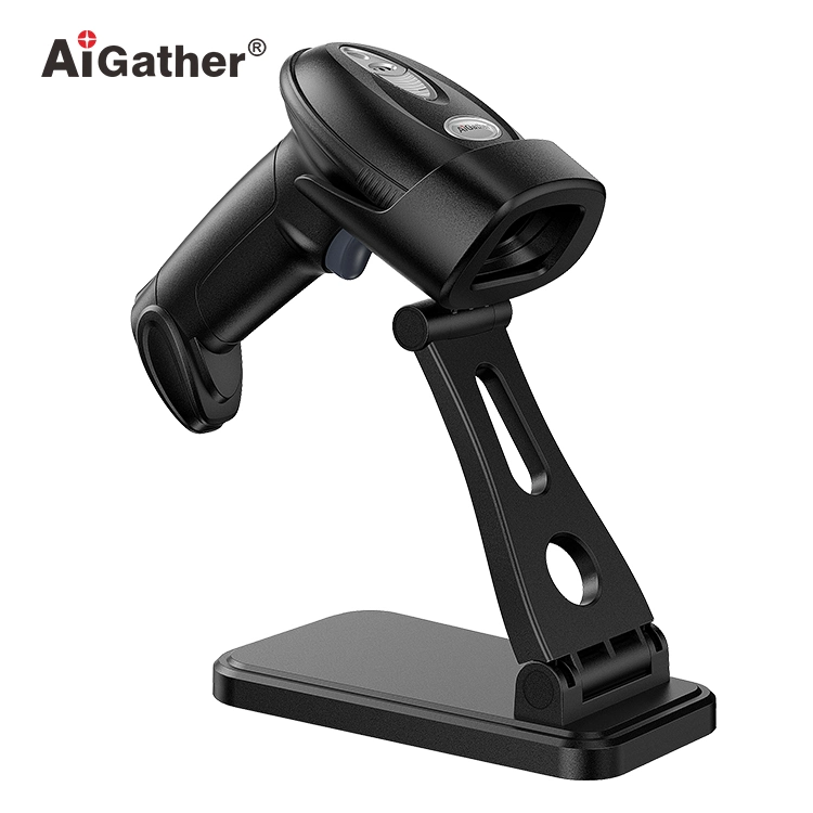 Support GS1 Databar Micro Qr Code Scanning Barcode Scanner with Rubber