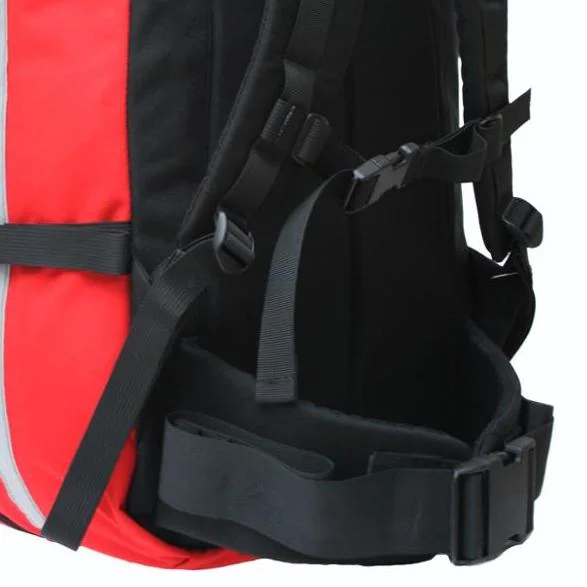 Los nuevos dispositivos de Primeros Auxilios mochila de Médicos de poliéster impermeable Bolsillo de cremallera interior unisex de moda mango suave Malla de resina