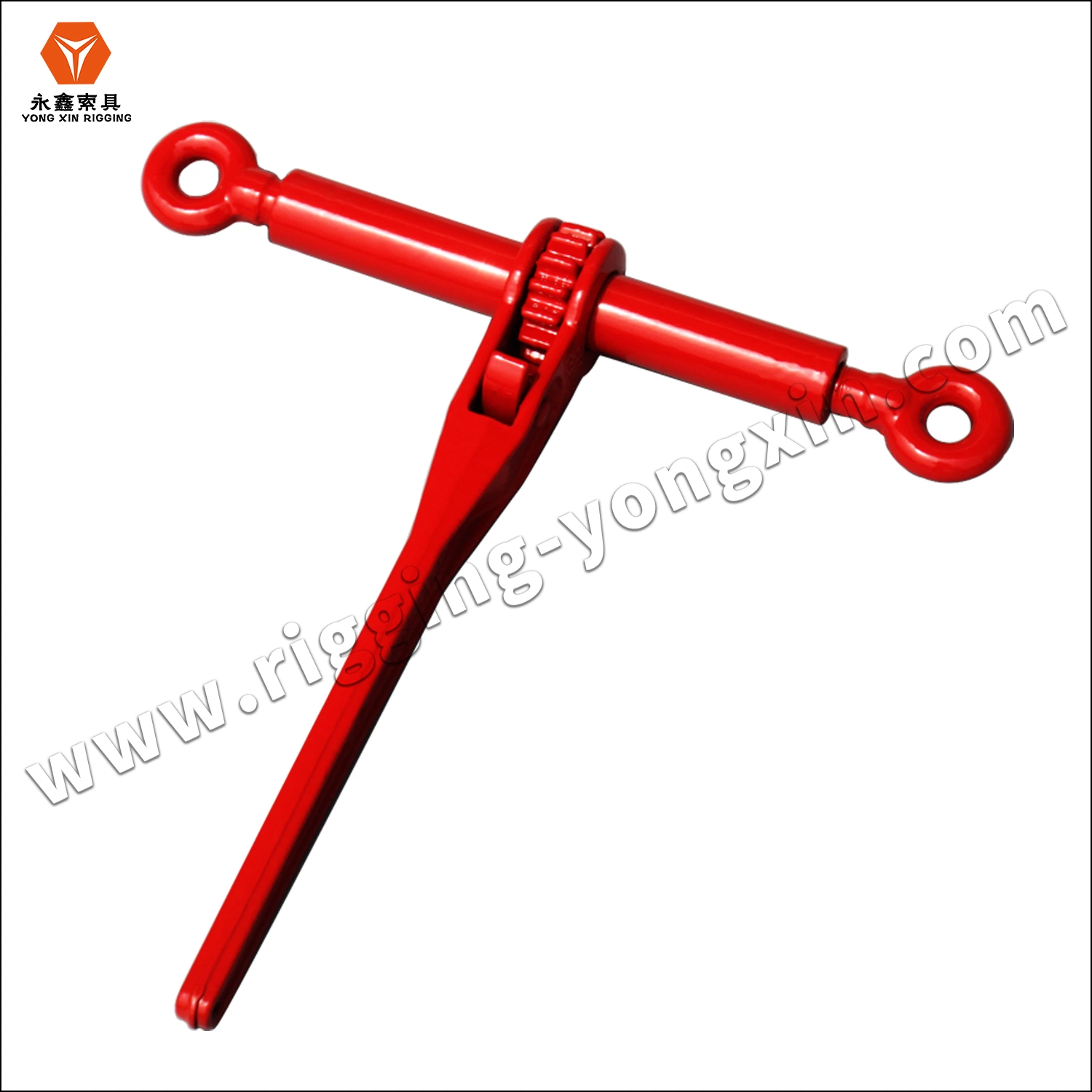 Ratchet Type Transportation Load Binder Without Links or Hooks