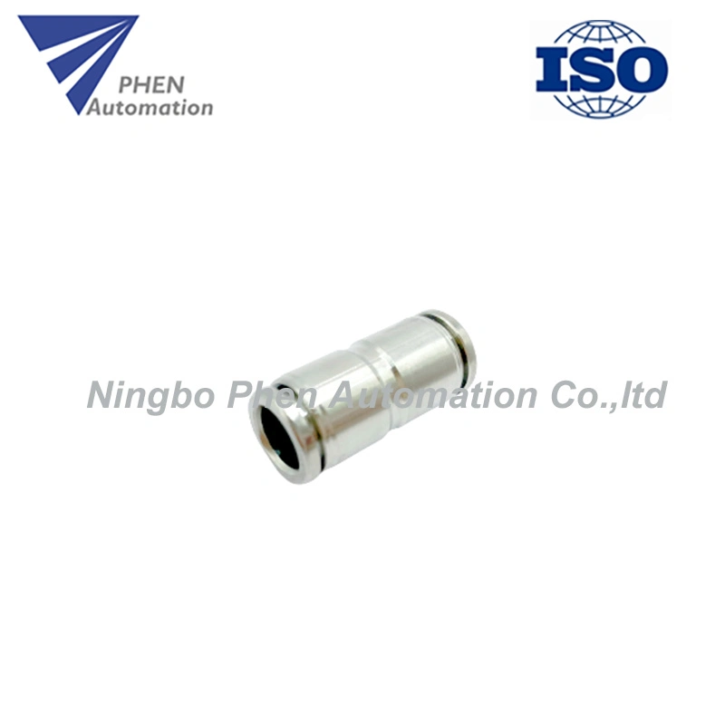 Original Factory Phen Brand Stainless Steel Straight PU 4/6/8/10/12/14/16mm Push in Air Hose Fitting