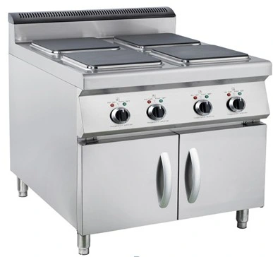 Commercial 4 Burners Gas Cooker Natural Gas Gas Cooking Range with Oven with CE