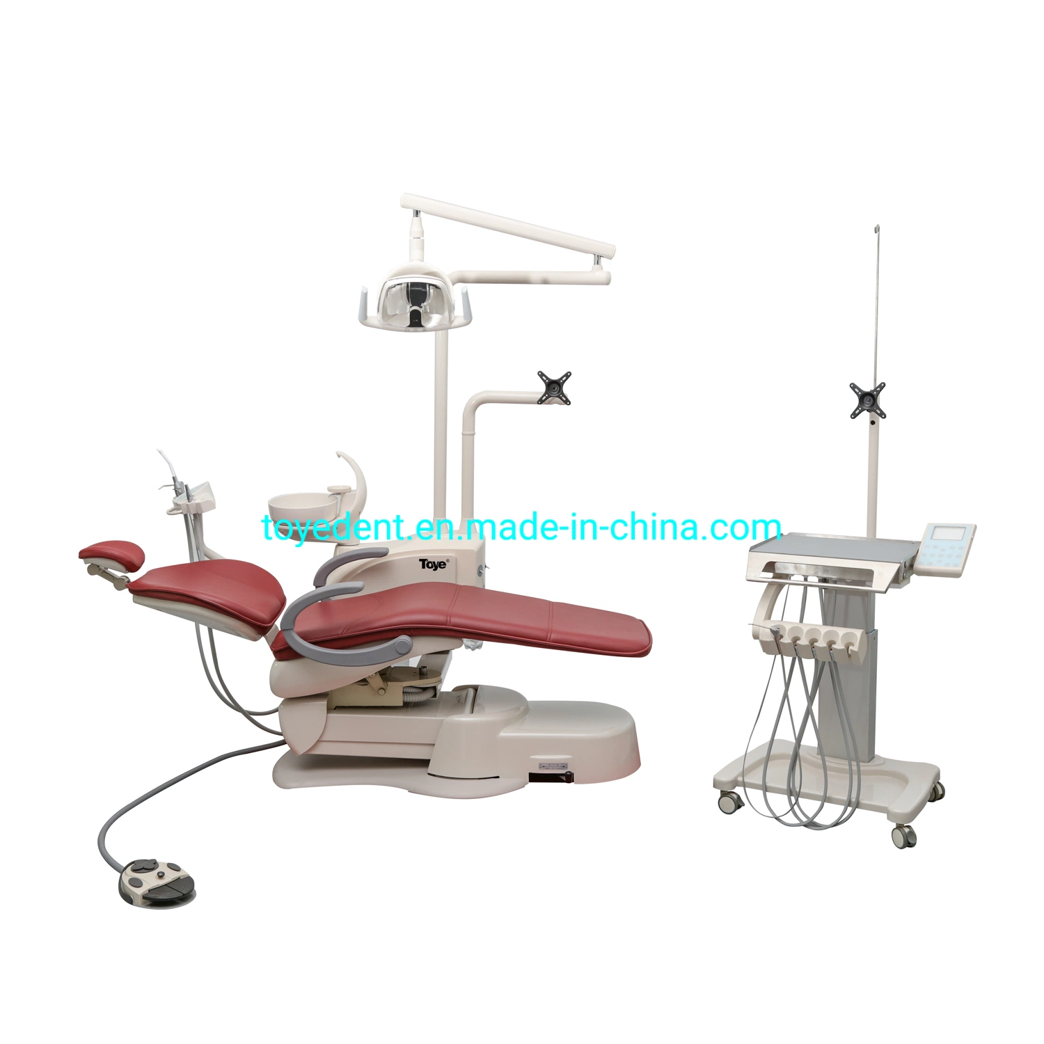 Medical Electric Mounted Dental Unit Chair Dental Equipment for Oral Surgery