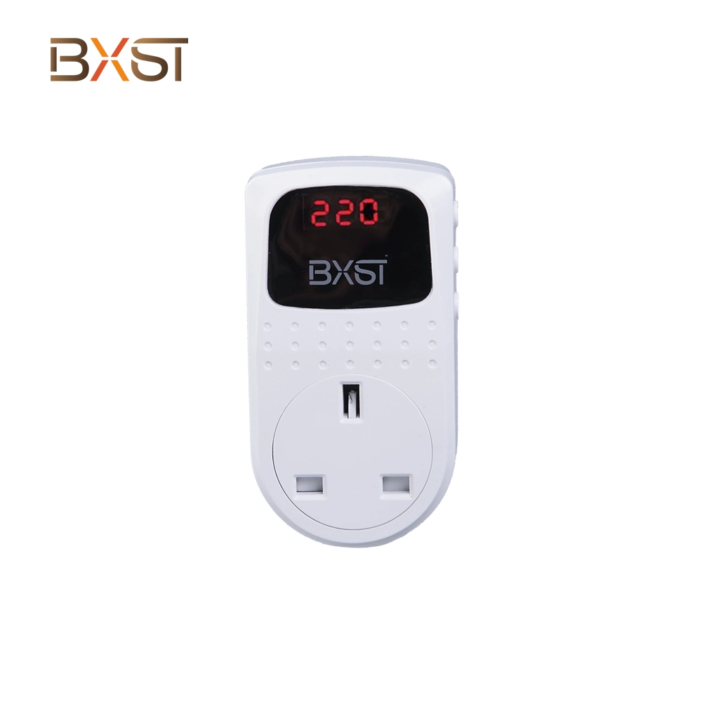 Bxst V098-UK-D Voltage Surge Protector 220V, Fridge Guard TV Guard