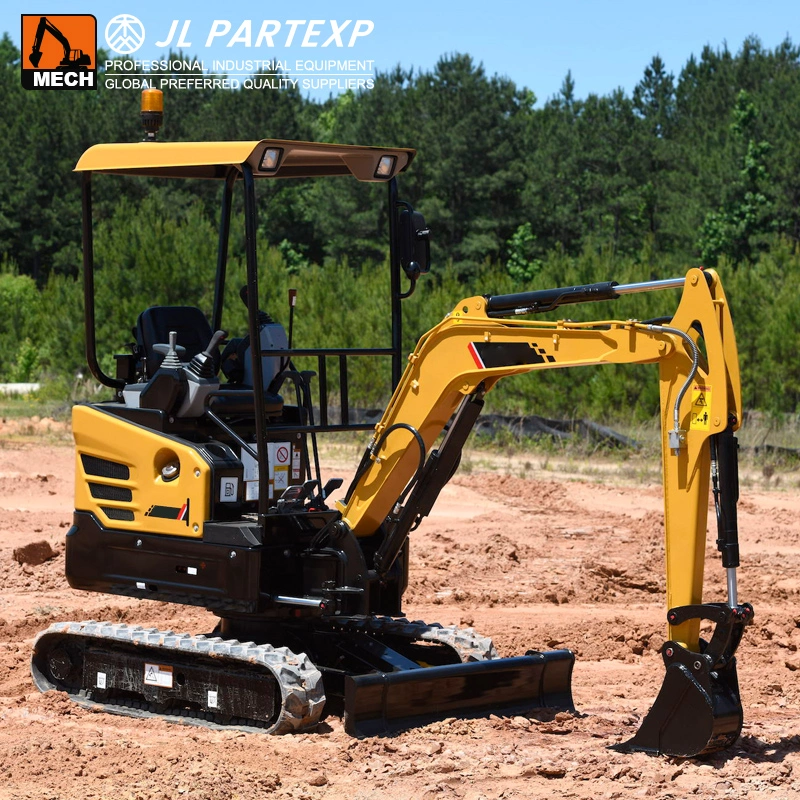 1.8/2 Ton Fine China Brands Compact Mini Crawler Excavator Digger