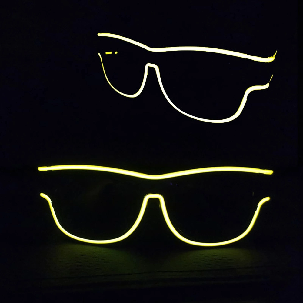 New Idea Flashing EL Glass Party Light Toys Luminous LED Glasses Light
