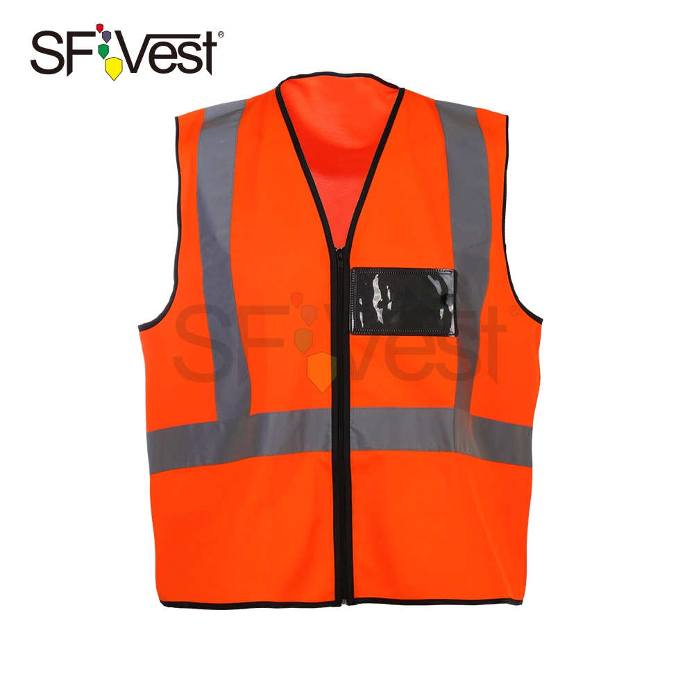 Safety Equipments for Construction Site Hi Visibility Reflective Vest Africa Airport Traffic Roadway Warning Security Vests PPE