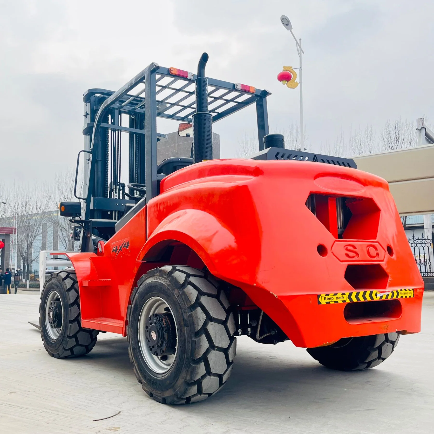 High quality/High cost performance  3.5ton Forklift Ltf-3500 for Salerough Terrain off-Road Forklift