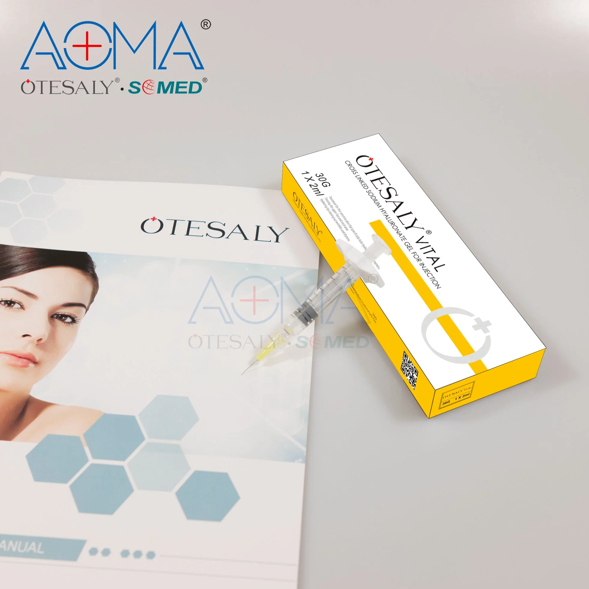 Wholesale/Supplier Price Otesaly Vital 2ml Hyluronic Acid Dermal Fillers Eye Chin Cheeks Face Anti Wrinkle Injectable Dermal Filler