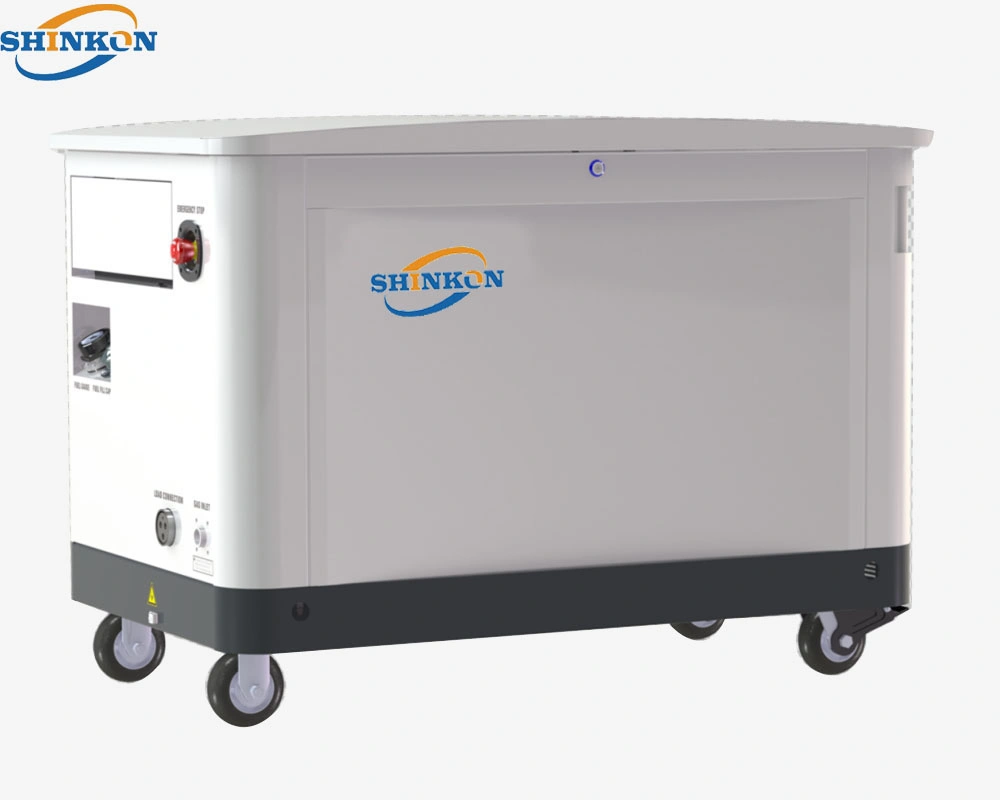 Ng+LPG+Petrol 23kw Multi-Fuel Standby Silent Power Generator Sets