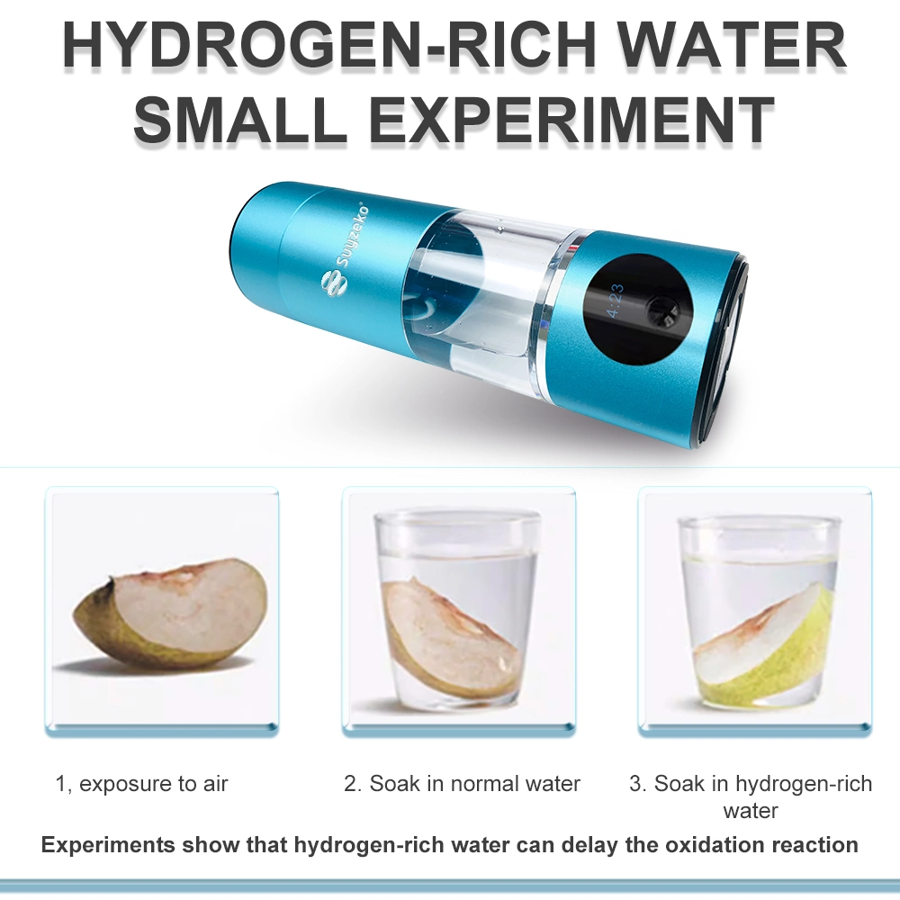 New Design H2 Rich Cup Portable Hydrogen-Rich Water Making Cup