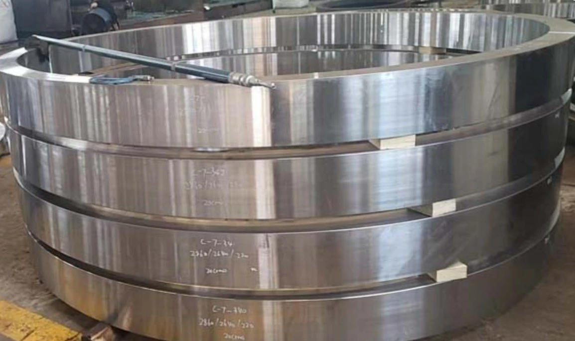 Seamless Forged Rings for Slew Ring Bearing 42CrMo4 C45 S48c AISI4140