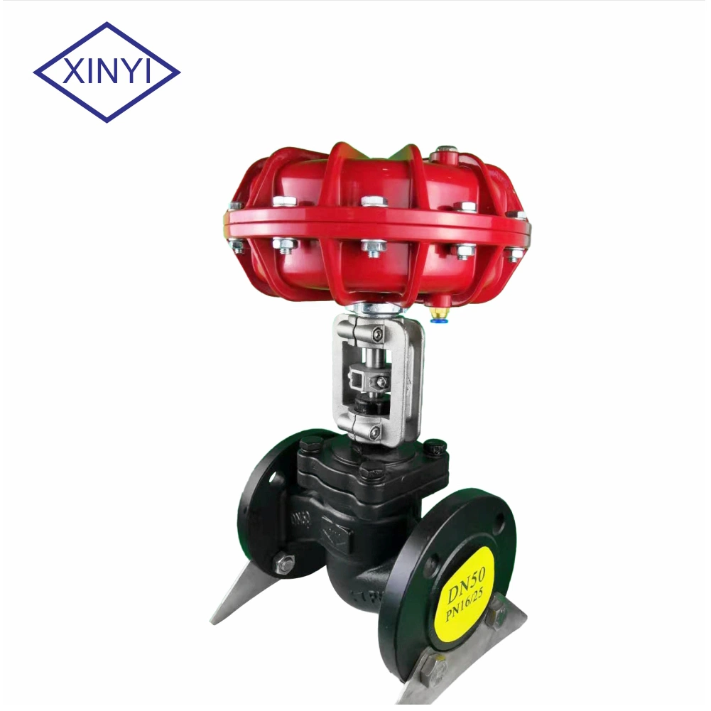 Xinyi Pn16 Xysf50 Thin Film Two-Way Pneumatic Regulating Valve for Dyeing Machine