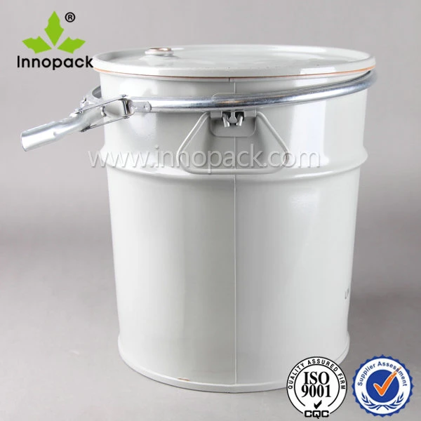 Innopack 5 Gallon Steel Drum Metal Buckets Food Grade with Handle