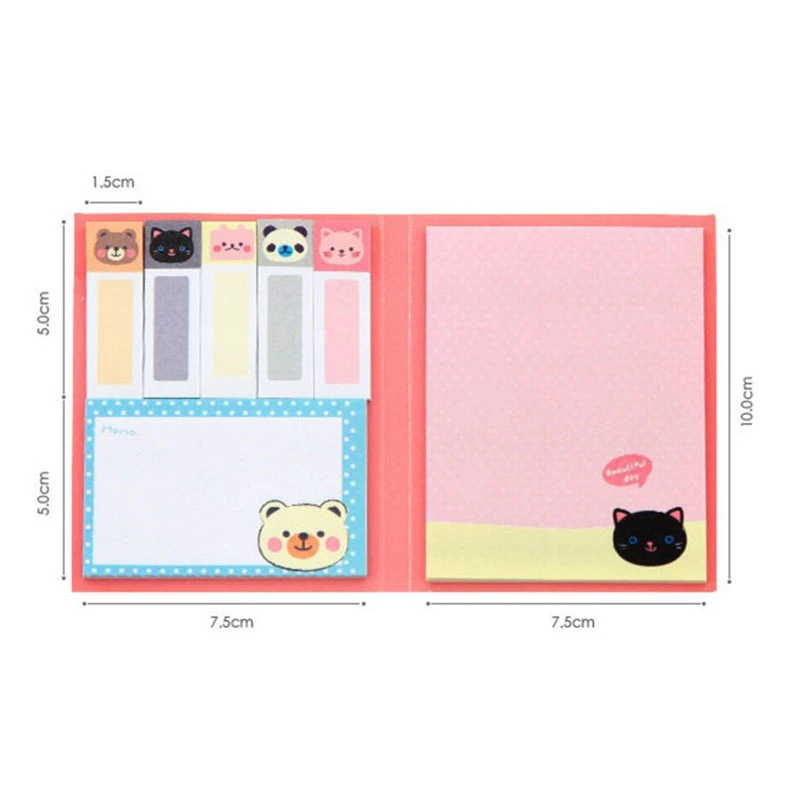 Mini Memo Sticker Pad, Sticky Note Customized Logo