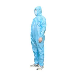 Customized Non Woven Level 2 3 Standard Healthcare Waterproof Coverall Disposal Gown Disposable Hospital Isolation Gown