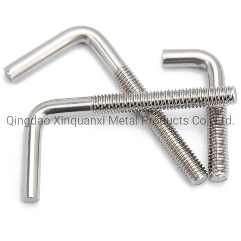 Stainless Steel L Type Screw Hooks L Shape Screw Whole