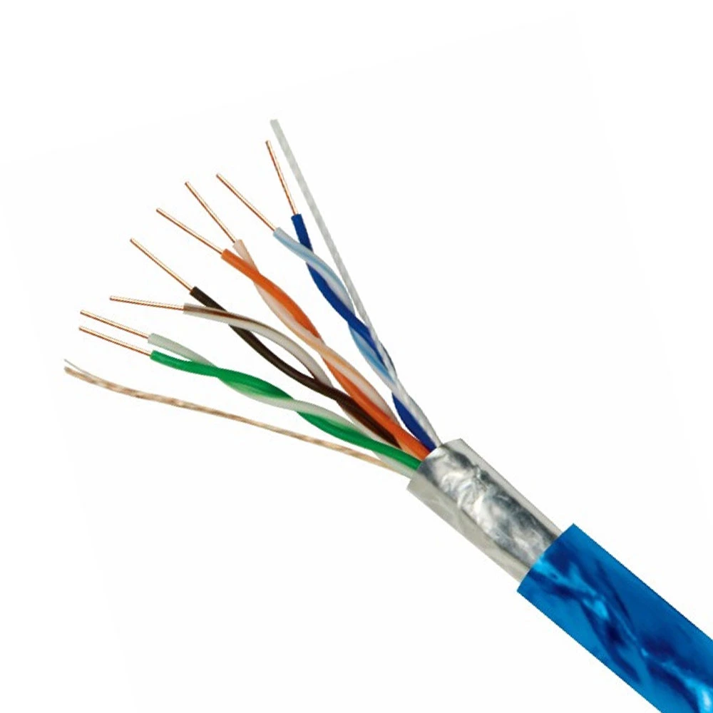 Cu/ Bare Copper LAN Cable Futp Cat5e ETL/CE/ISO9001/RoHS/Reach/CPR Certification