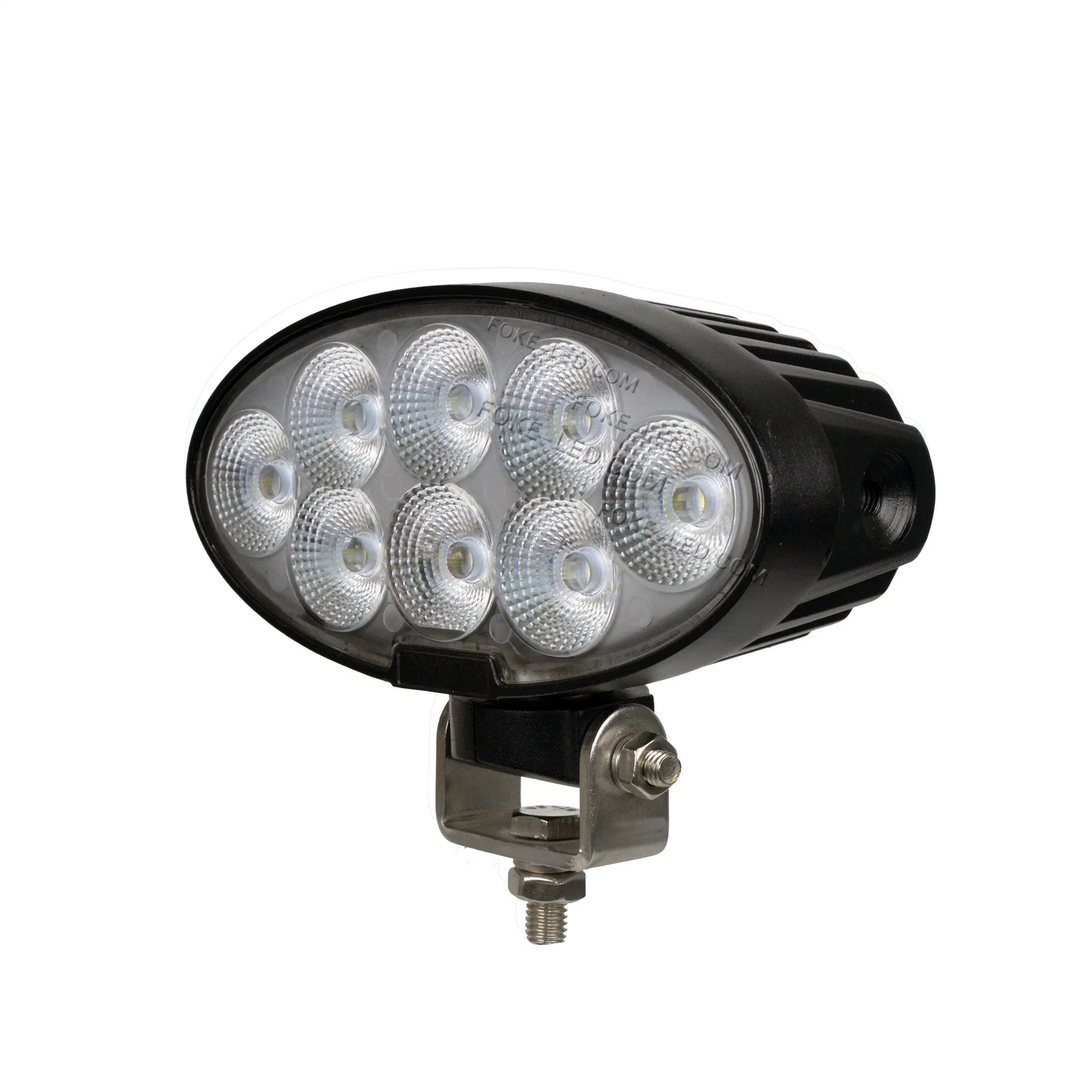 Original Factory 12V/24V 7 Inch 80W Oval CREE LED Industrial Car Work Light for Tractor/Truck/Auto