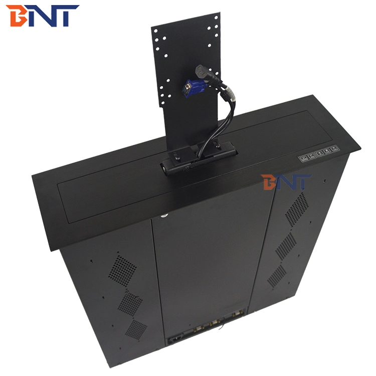 Conference Furniture for LCD Monitor Motorized Lift Mechanism with Remote Control