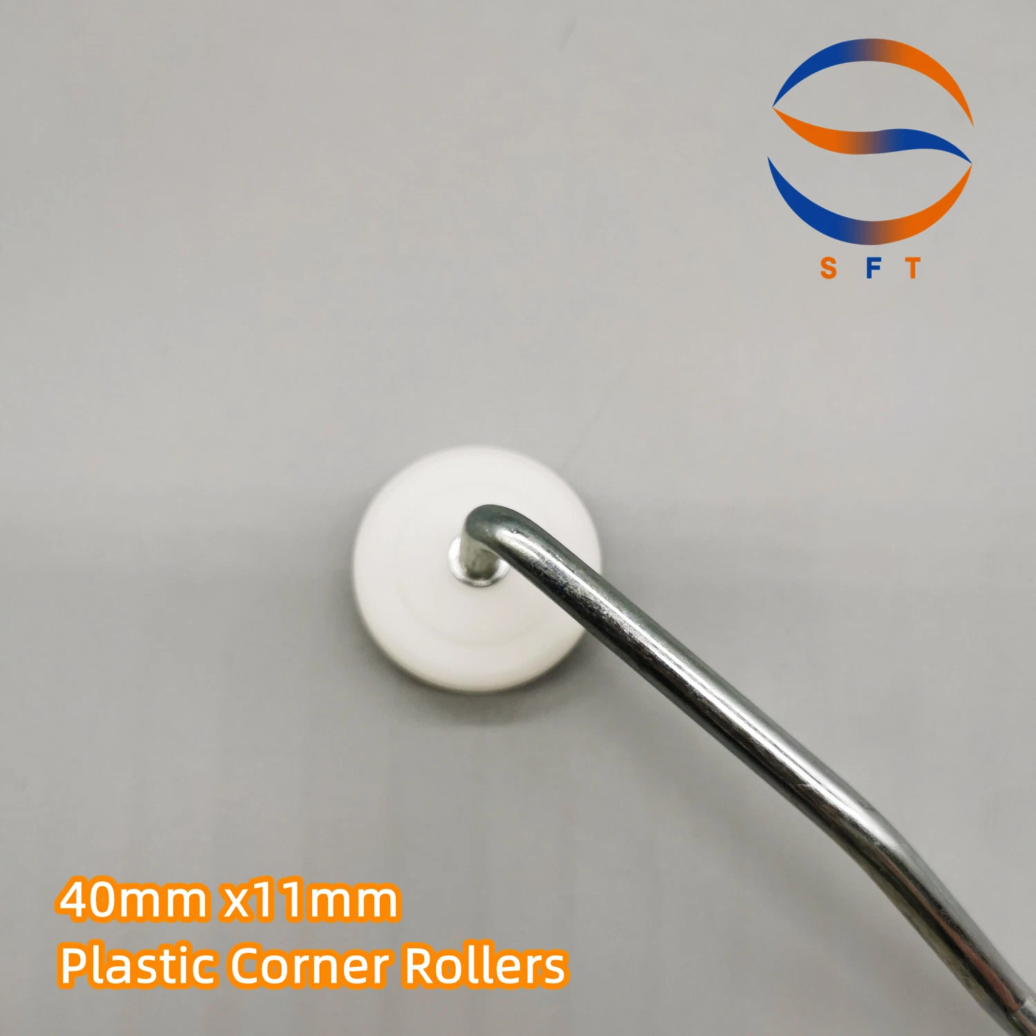 40mm Diameter 11mm Thickness Plastic Corner Rollers for Resin Application