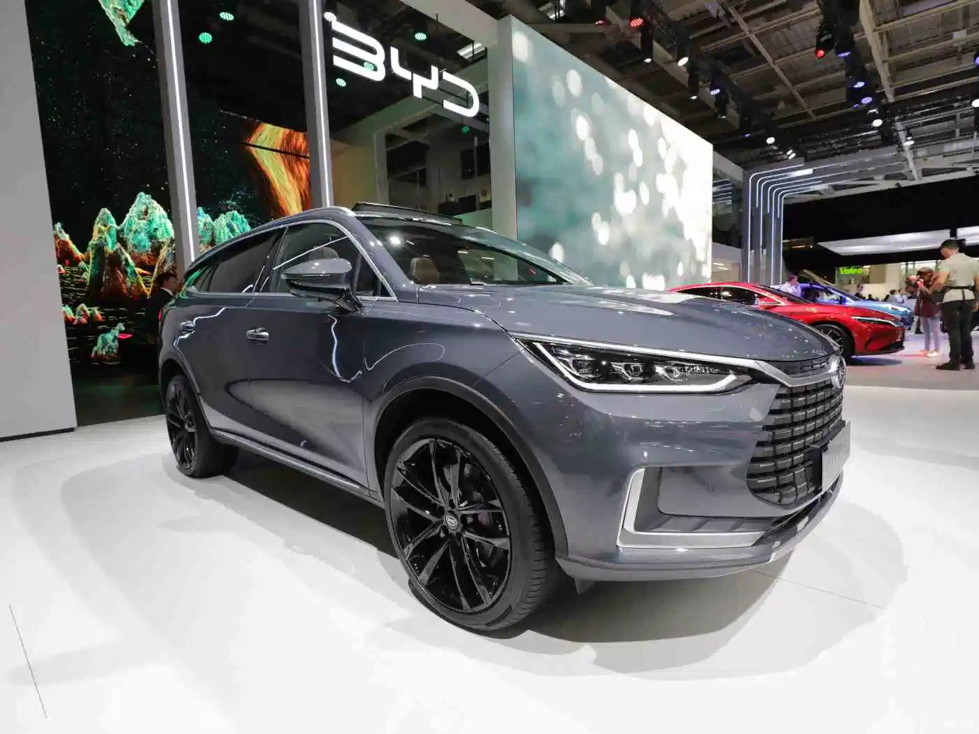 Nueva Energía Byd Tang EV 2023 SUV de 7 asientos 730km coche eléctrico