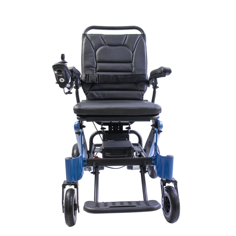 Ultra Light Magnesium Handicap Folding Power Electric Wheelchair