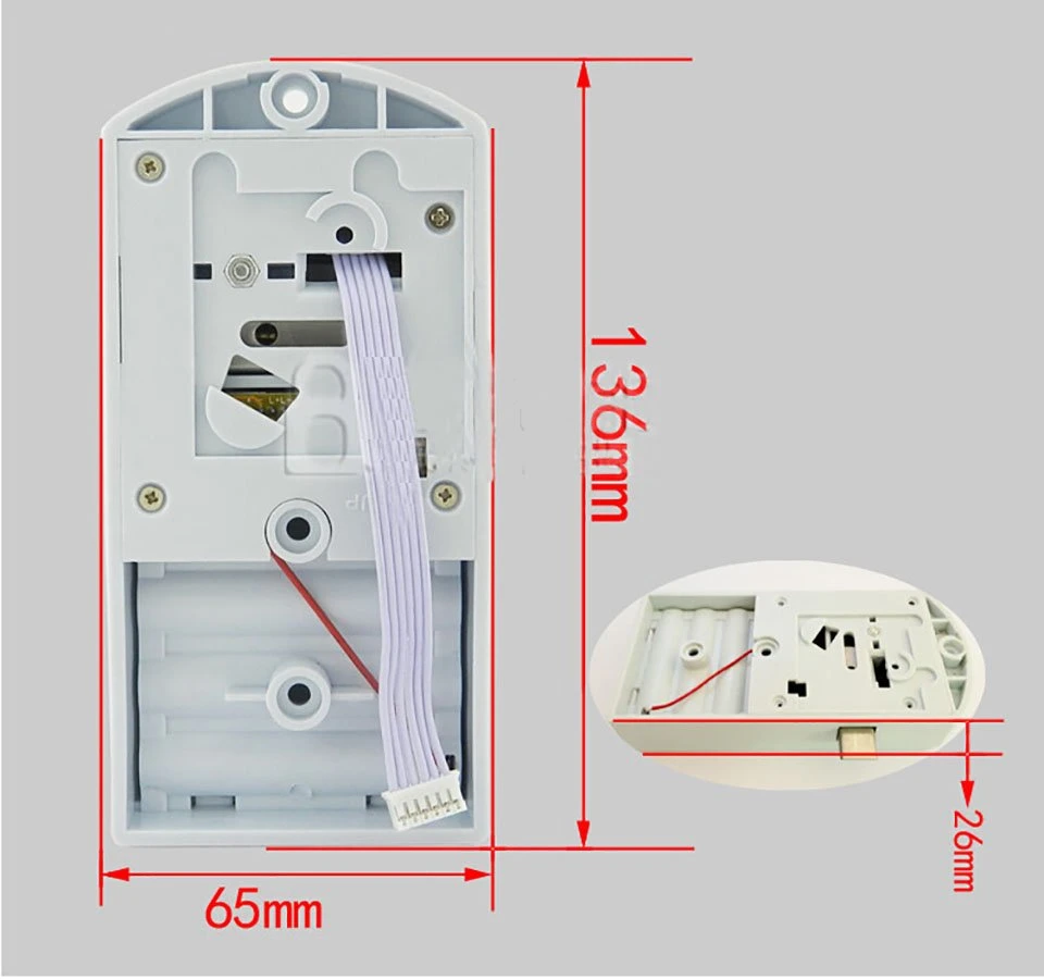 Gym SPA Sauna RFID Electronic Cabinet Locker Lock with Bracelet Card Key