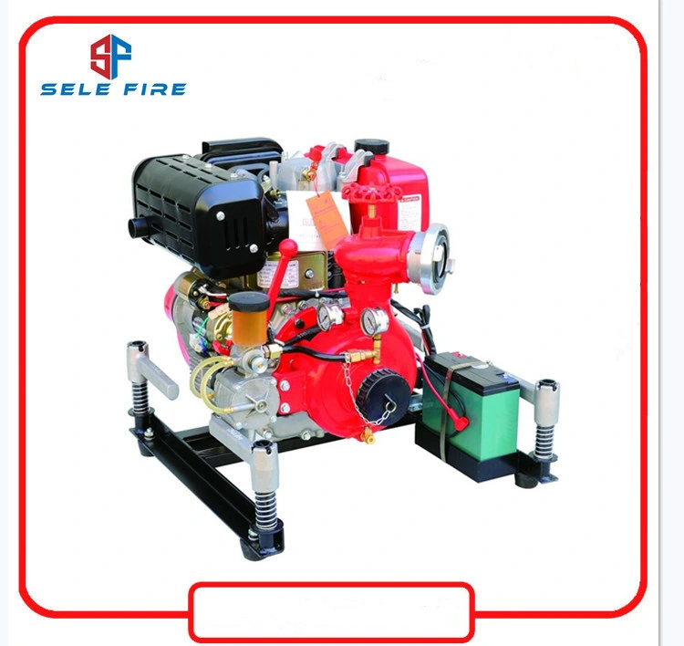 13HP Diesel Engine Driven Portable Fire Fighting Pump