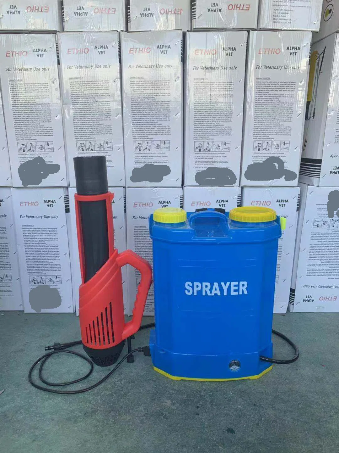 Agricultyral Battery Sprayer Mist High Pressure Jet Air Blower