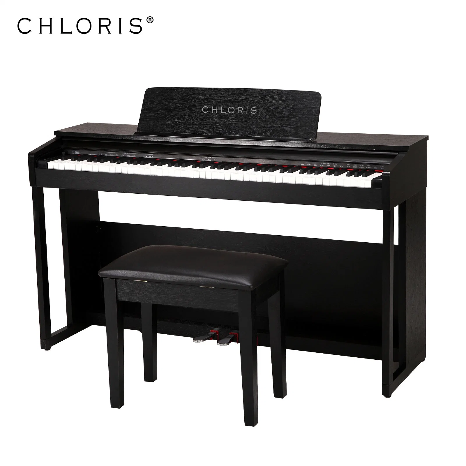 Chloris 88 Keys Digital Piano with Keyboard Wholesale/Supplier Cdu-300 Electric Piano