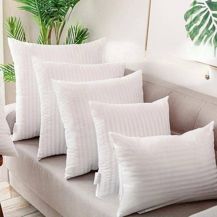 Factory Outlet Fashion Fabric Pillowcase High Elasticity PP Cotton Striped Pillow