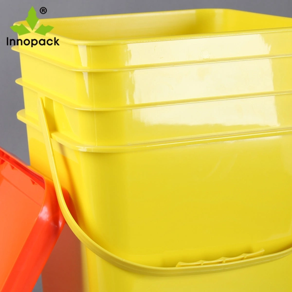 5 Gallon Plastic Pail Plastic Bucket with Handle