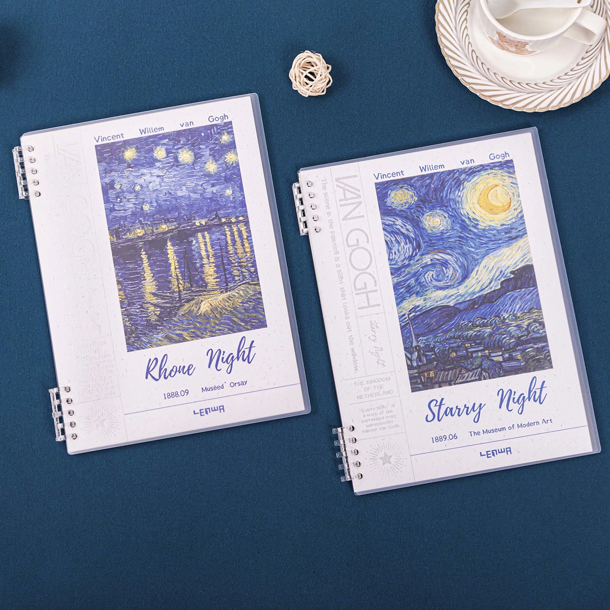 Van Gogh&amp;rsquor; Dream PP Coil Waterproof Students Offices Notebook